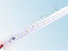 Светодиодная линейка SMD 5730/72 220V (IP65) 1000mm (прозрачная)